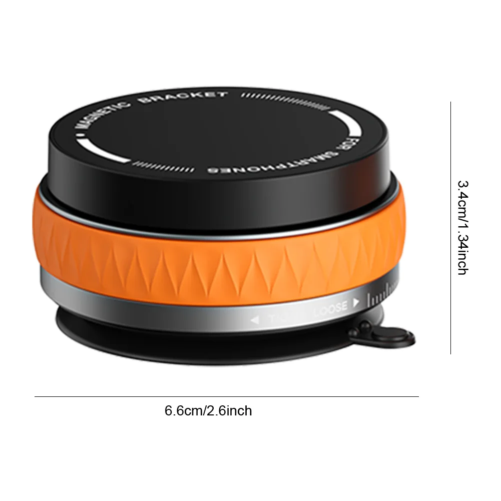 ل Magsafe حامل هاتف السيارة المغناطيسي فراغ 360 °   حامل ثابت للسيارة مغناطيسي قابل للطي لهاتف iPhone 12 13 14 15 16 Pro Max