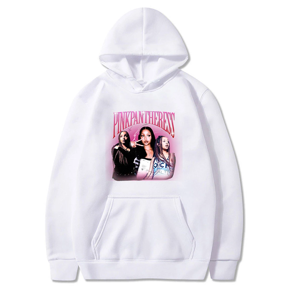 PinkPantheress Hoodie Pop Singer Merch Long Sleeve Streetwear Men Women Hooded Sweatshirt 2024 New Fashion Clothes