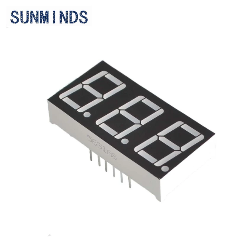 0.56 بوصة 7 قطعة 1 بت 2 بت 3 بت 4 بت أنبوب رقمي أحمر كاثود مشترك LED أرقام العرض #4