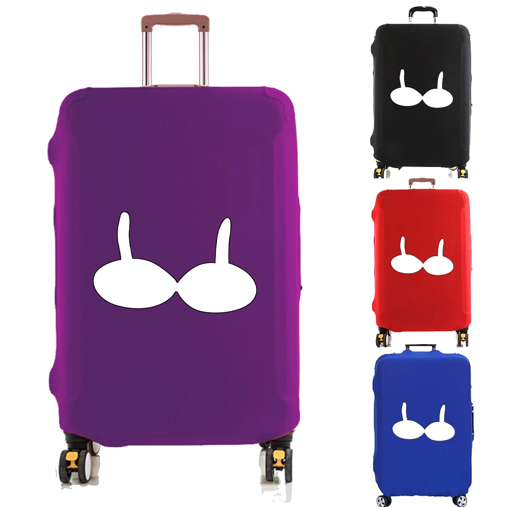 

Luggage Cover Suitcase Protector Glasses Print Thicken Elasticity Dust Cover Anti-Scratch 18-32 Inch Trolley Travel Accessories