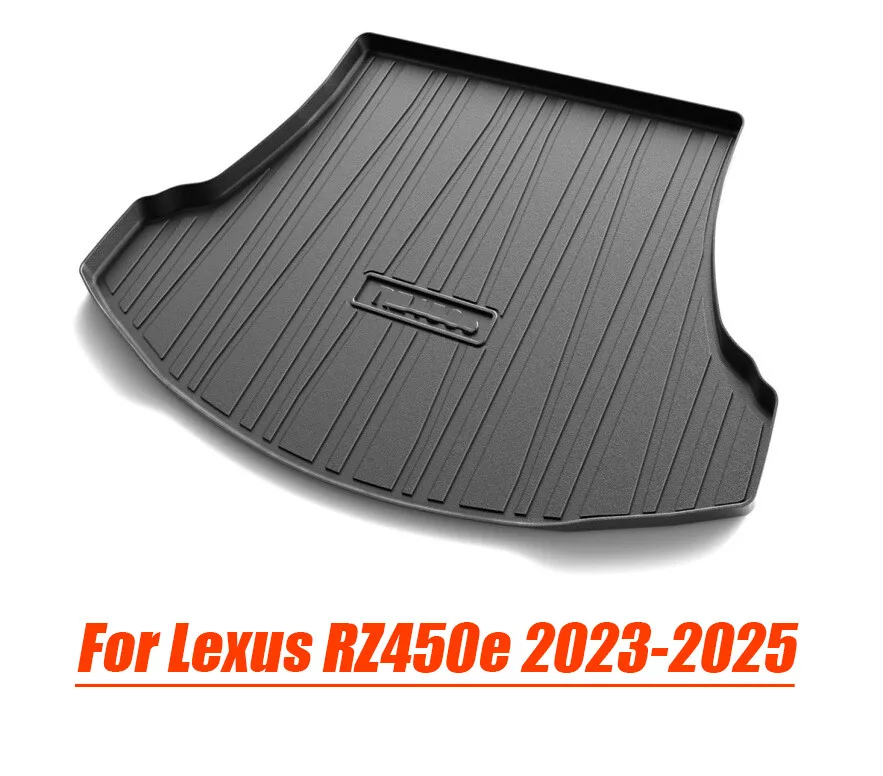 

For Lexus RZ450e 2023-2025 Plaid Long Rear Trunk Mat Cargo Liner Mat
