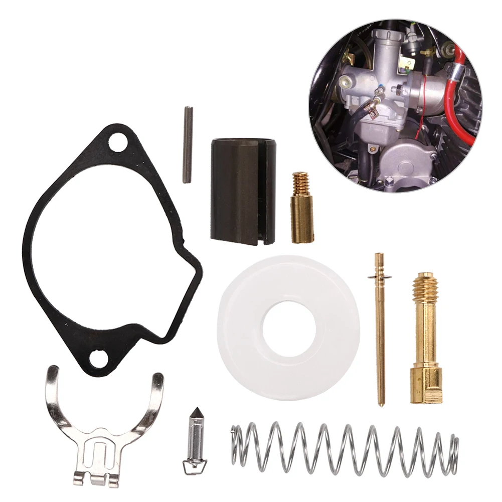 Universal Carburetor Repair Kit Fuel System Parts Fit For 2 Stroke 43CC 47CC 49CC Mini Moto Pocket Bike Motorcycle