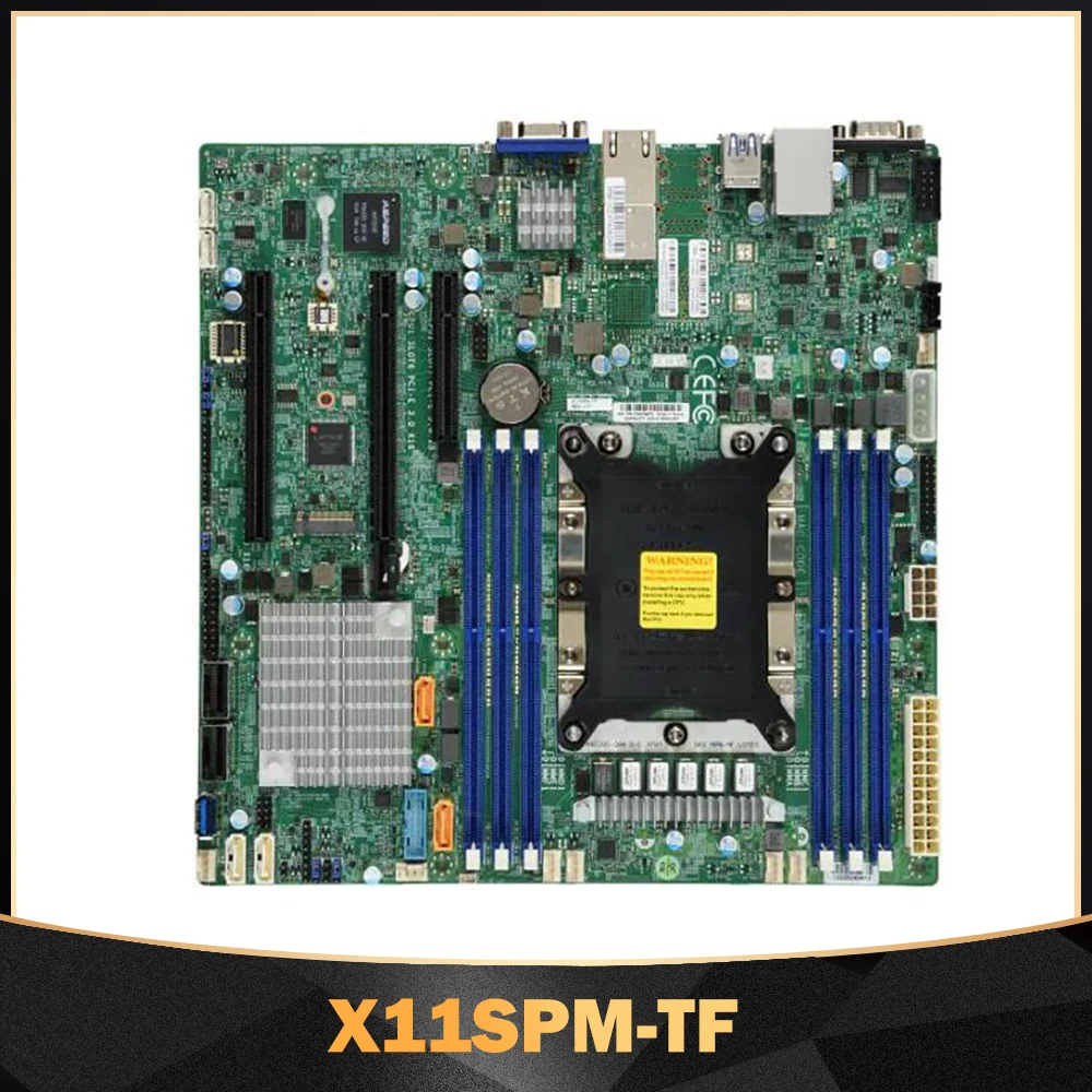 

Xeon Scalable Processors LGA-3647 DDR4 For Supermicro ATX Motherboard X11SPM-TF