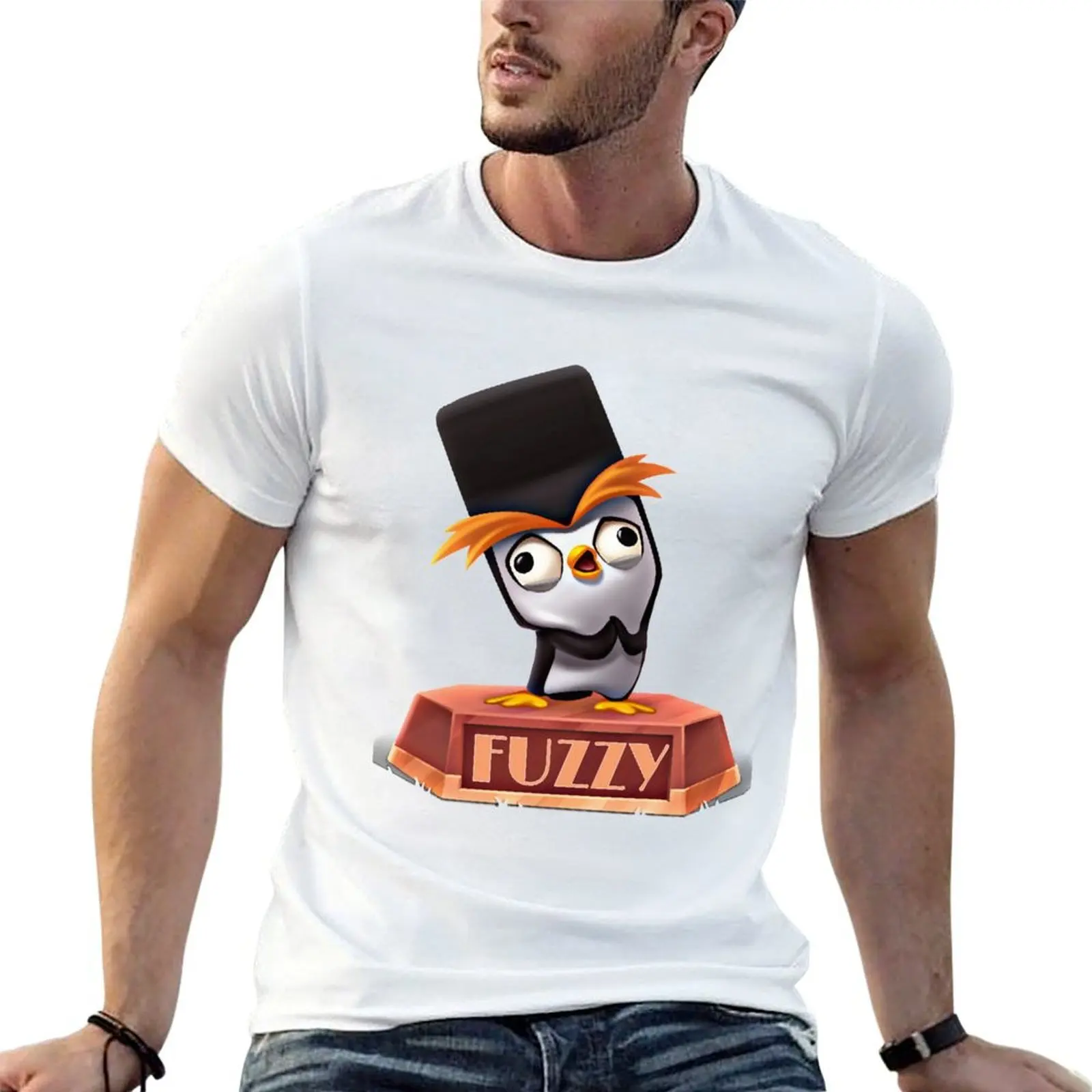 

shirt Characters People Fuzzy Call Movie Me T-Shirt For Gift Royale Zooba Arena Battle casual t man Fans