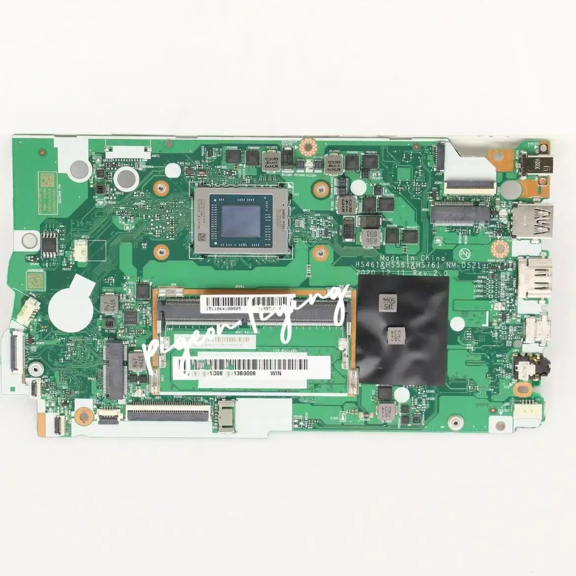 Imagem -03 - Placa-mãe Portátil para Ideapad 315alc6 Cpu R35300u Ram Amd: 4gb Ddr4 5b21b85235 5b21b85234 100 Teste ok Nm-d521