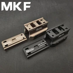 Daniel-elevador óptico táctico DD de Metal, Base de montaje aumentada para miras de puntos rojos H1, compatible con Rifles de caza AR15 M4 con Marca completa