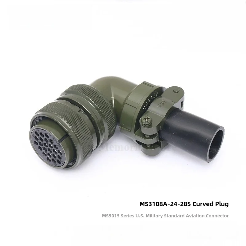 MS5015 MS3108A-24-28S 24 Core US Military Standard Aviation Connector MS3102A-24-28P US Aviation Connector Plug