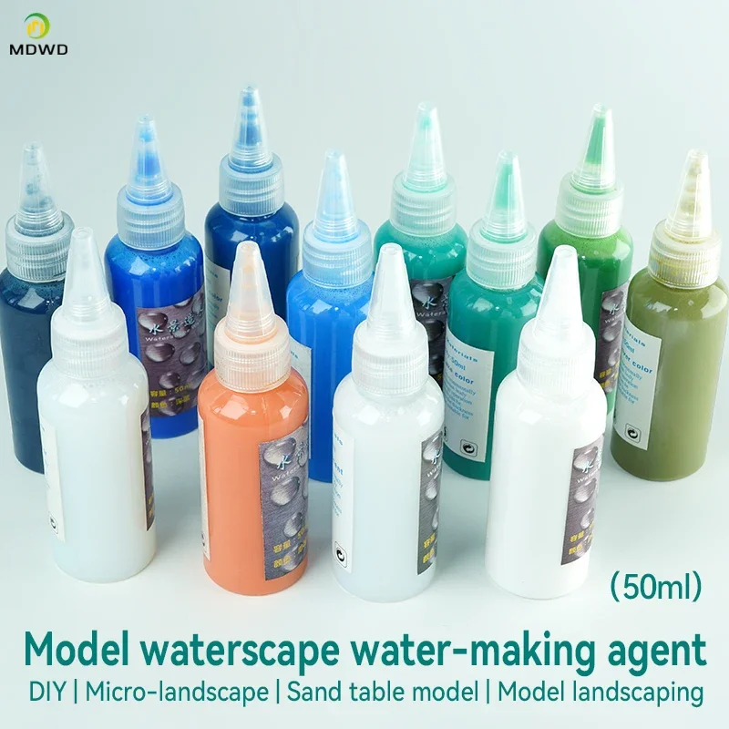 

50ml Artificial Ripple River Water Effect Diorama Accessories for Dolls Lake Scenery Waterfall Making Material Tree Waterscape