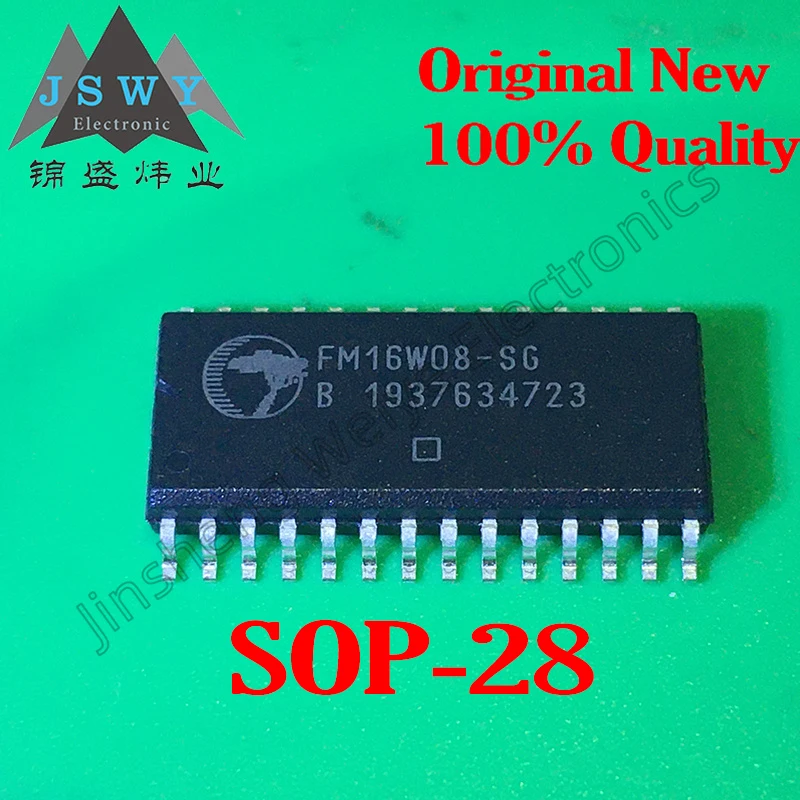 5 pieces Electronics FM18W08-SG FM18W08 100% brand new imported SOP28 non-volatile memory chip IC free shipping