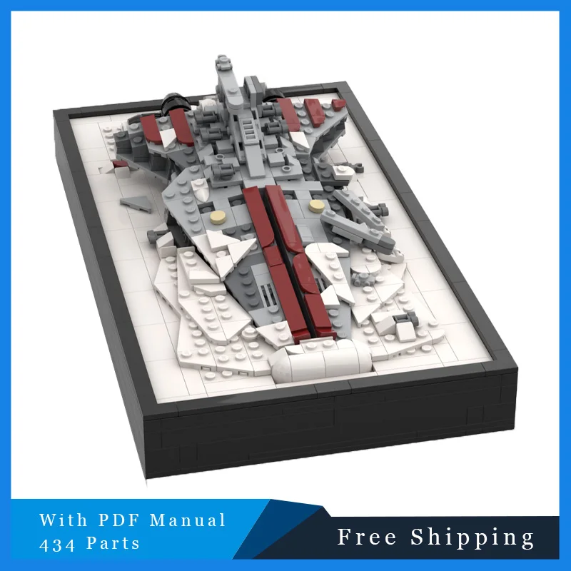 

434 PCS Popular Scene Bureau Perspective Model Modular MOC Building Block Model Children's Puzzle Assembly Toys Christmas Gifts