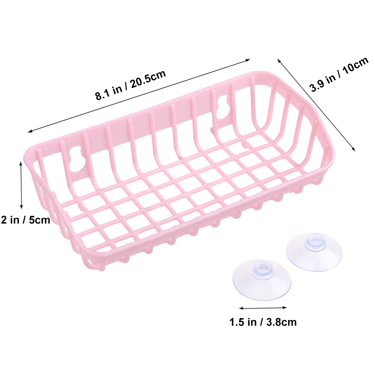 

Heavy Plastic Storage Mounted Kitchen Organizer Sink Drainer Kitchen Organizer Bathroom Sponge Brush