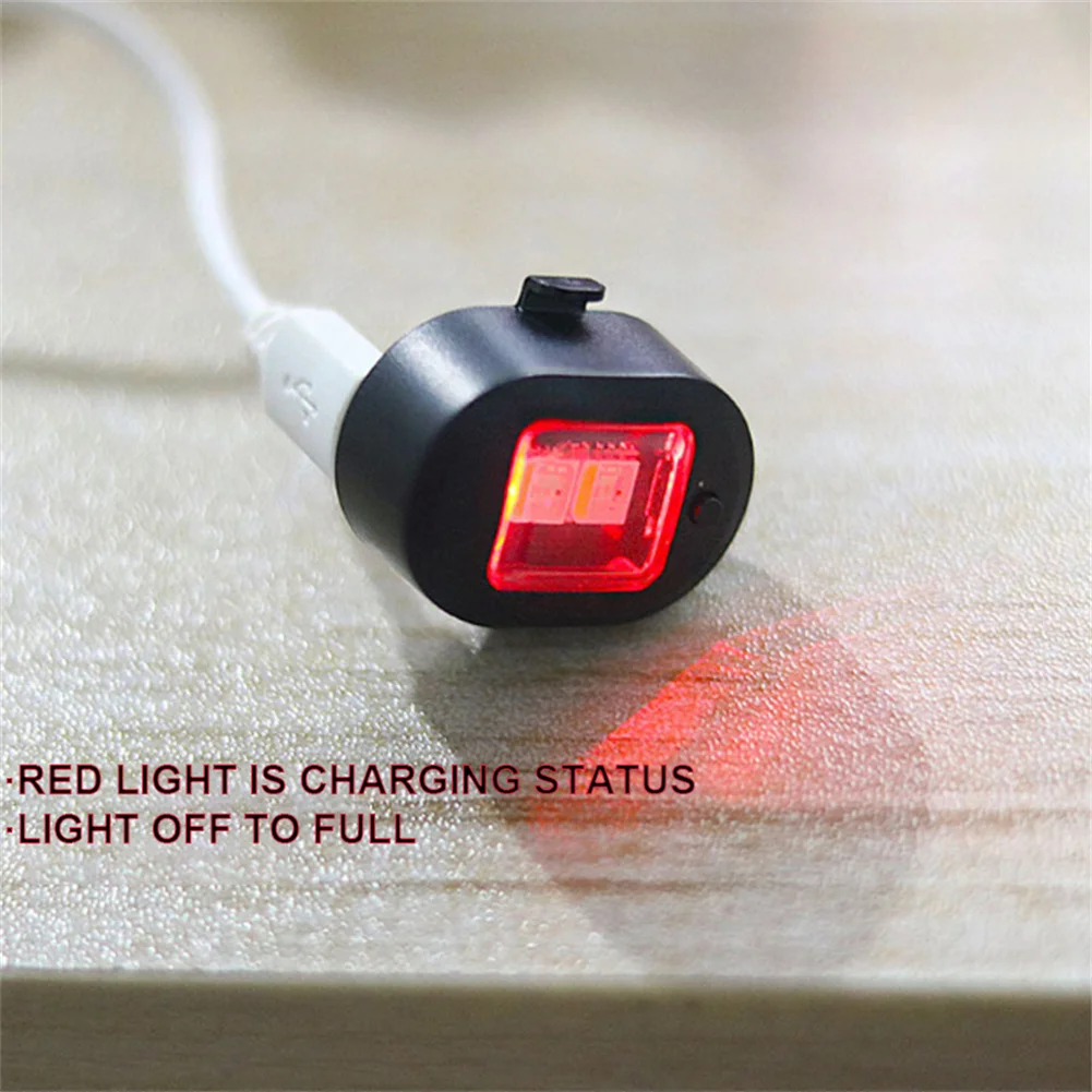 Bicycle Tail Light USB Rechargeable 4/7 Colors MTB Road Bike Rear Light Night Safety Warning Lights Bike Lights Bike Accessories