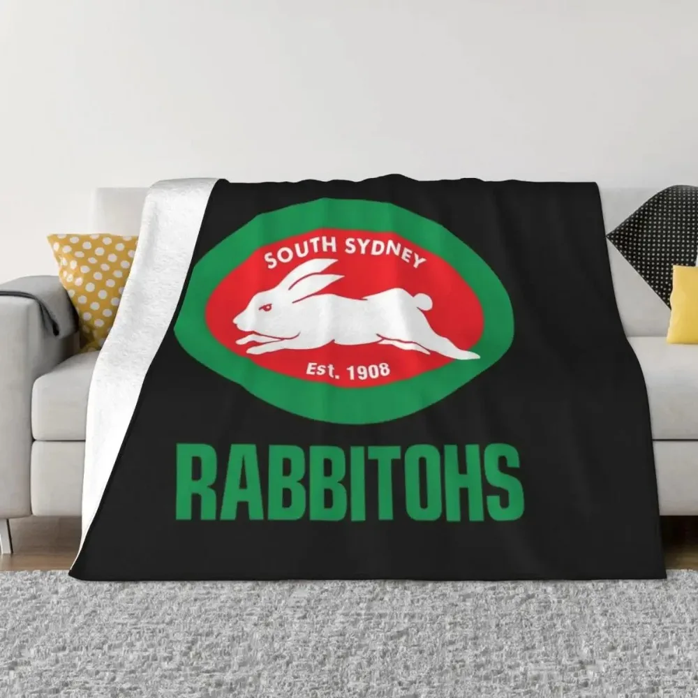 SOUTH SYDNEY RABBITOHS Throw Blanket funny gift Bed for winter Blankets 30x35in