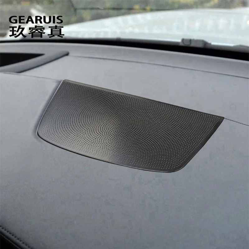 

Для BMW X5 E70 X6 E71 интерьер автомобиля Приборная панель аудио стерео динамик Декоративная полоса центральное управление крышка стикер отделка Аксессуары