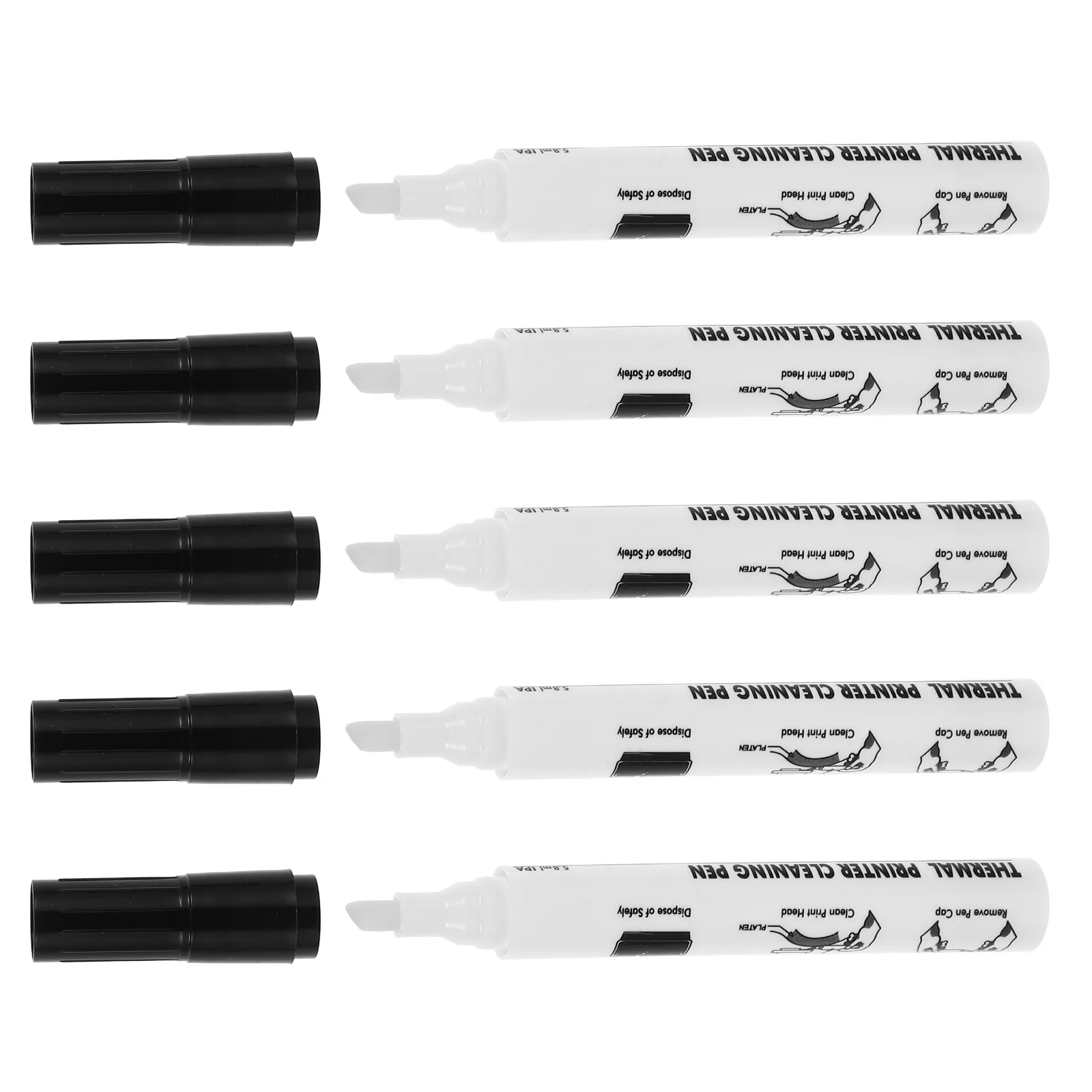 

5pcs Cleaning for Printhead Printer Cleaner Kit Printer Kit Thermal Solution Pens Printers 3D Printing Parts Accessories