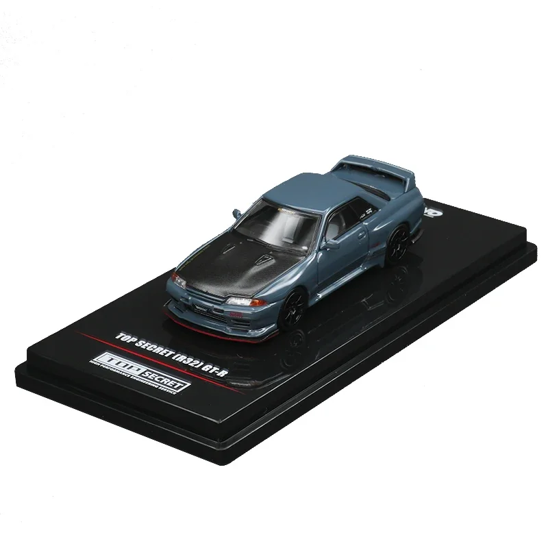 

INNO В НАЛИЧИИ 1:64 TOP SECRET R32 Nissan Skyline GTR 32 Stealth Grey Литая под давлением диорама Коллекция моделей автомобилей Миниатюрные игрушки