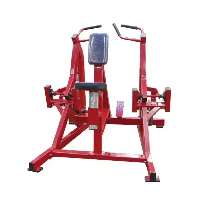 Hammer Style Seated Row Pull Machine Targeted Back Muscle Trainer