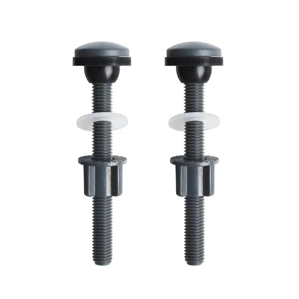 

Toilet Tank Hardware Kit Including Screws And Foam Rubber Seals For 2 Inch And 3 Inch Drain Valve Applications