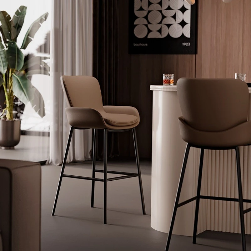كراسي بار للاستخدام المنزلي، كراسي بار حديثة وبسيطة، مقاعد عالية، كراسي جزيرة المطبخ، مقاعد الحانات، كراسي الحانات، المكتب الأمامي #1