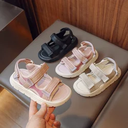 Kids Sandals for Girls Summer Breathable Sport Sandals Fashion Toddlers Flat Sandals Causal Children Boys Outdoor Beach Shoes