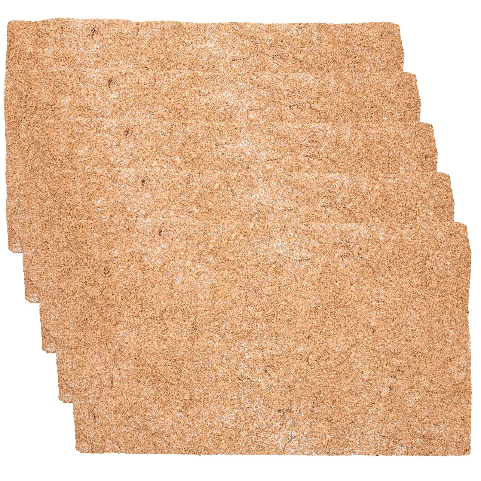 

5Pcs Chicken Nesting Mats Reusable Nest Box Liners for Hens Natural Drainage Safe Egg Collection Coop Supplies