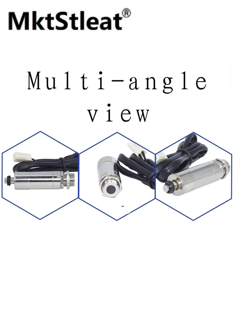 MktStleat SM1326 Miniatuur Ronde Buis Solenoid DC 12V Schroef Spoel Push Type Magneetventiel Fabriek Direct