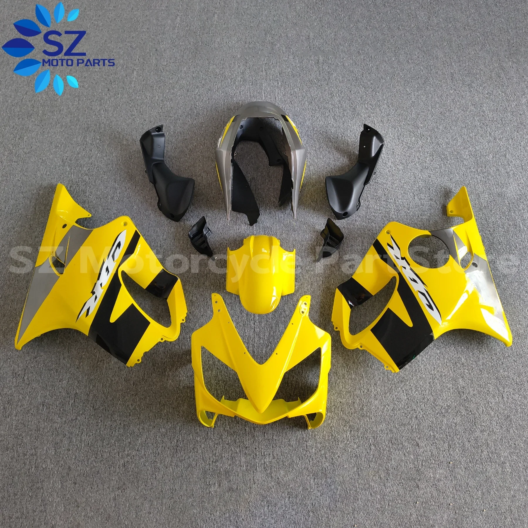 

Injection Molding Fairings For HONDA CBR600 F4I 2004 2005 2006 2007 Red Black Fairing Kit CBR600F4I 04 05 06 07