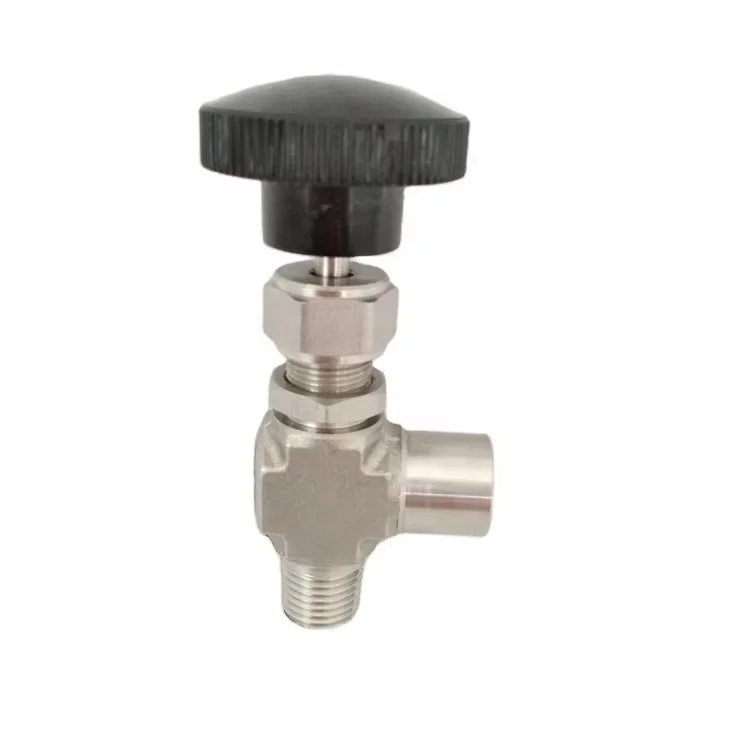 

Stainless Steel 316 Integral Bonnet Angle Pattern 90 Degree Needle Valve