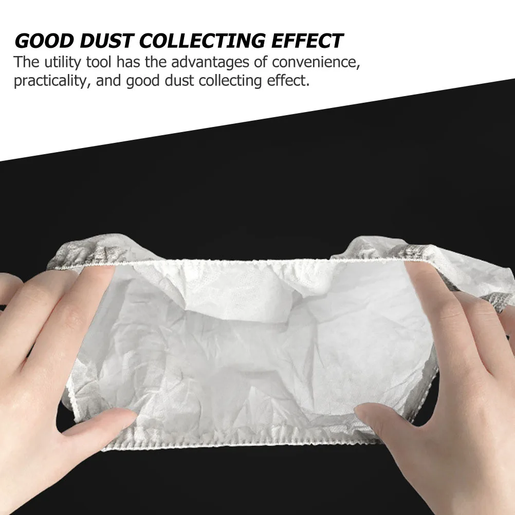 

10pcs Dust Collector Bag Premium Non-Woven For Professional Nail Salon Dust Collection Bags Manicure Accessory Nail Art Supply