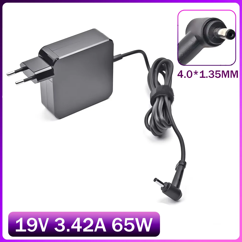 EU US 19V 3.42A 65W 4.0*1.35 power Charger Laptop Adapter For Asus Zenbook UX32VD UX305CA ux31a x201e ux305f s200e ADP-65DW