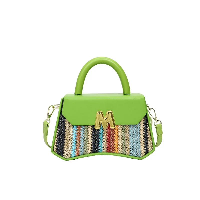 ‌ Sac à main arc-en-ciel 2025 – Petit sac carré pour femmes, sac multi-voies à bandoulière/aisselles/épaule, accessoire de luxe léger