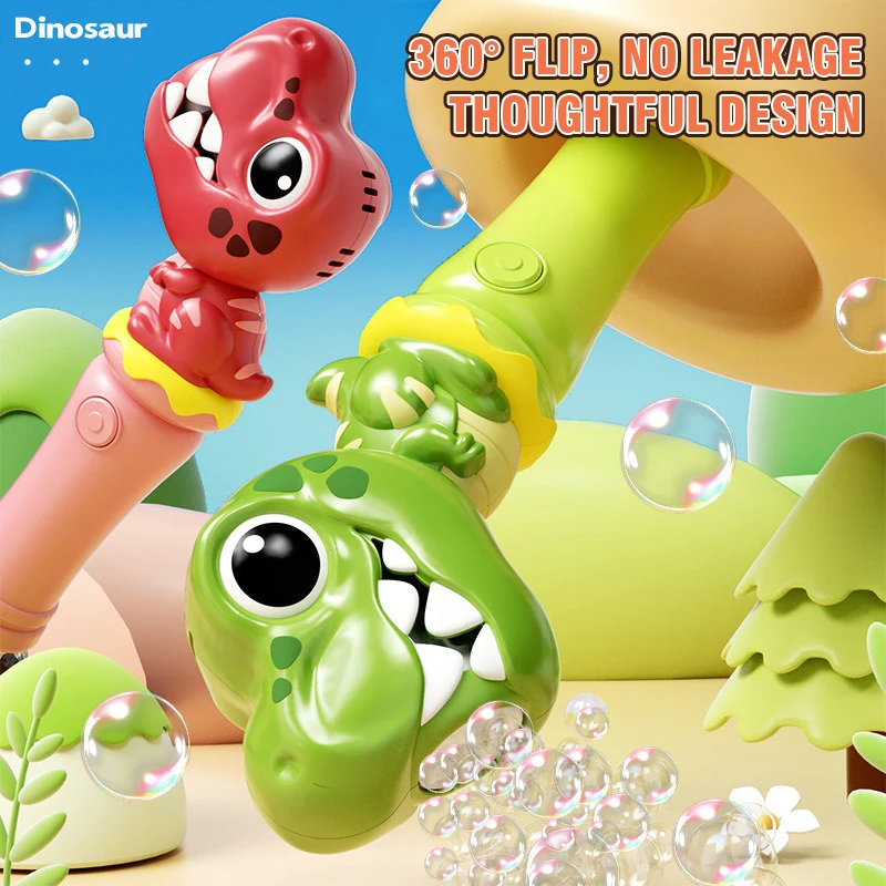 

Animals Electric Bubble Gun Stick Blowing Machine Lights Full Automatic Soap Blowers Outdoor Party Wedding Games Children Gift