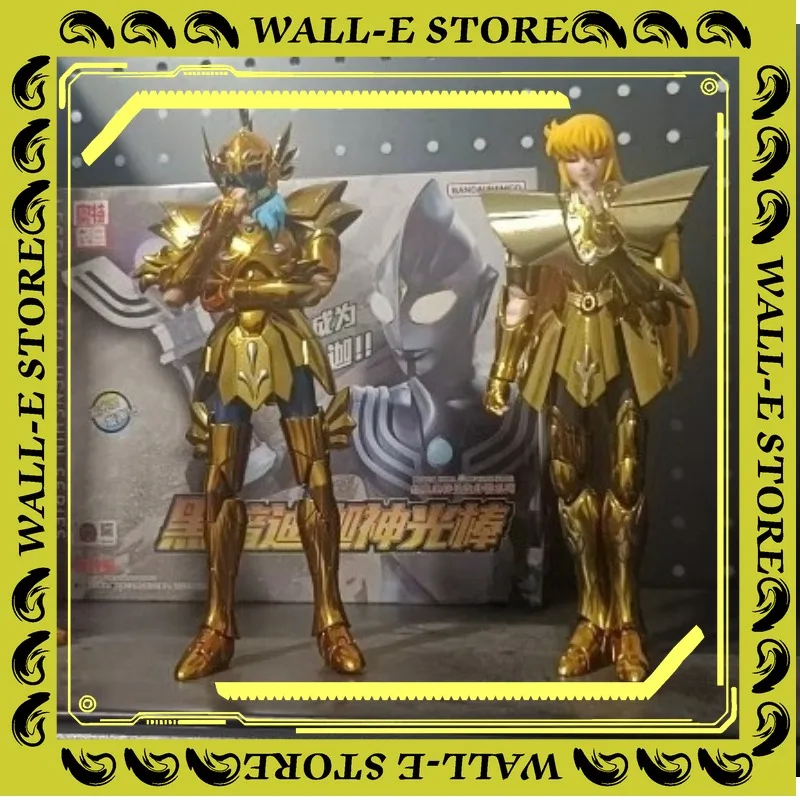 

In Stock Metal Virgo Shaka 24K MC Saint Seiya Myth Cloth EXM/EX Version Hades Gold Action Figure Knights of the Zodiac
