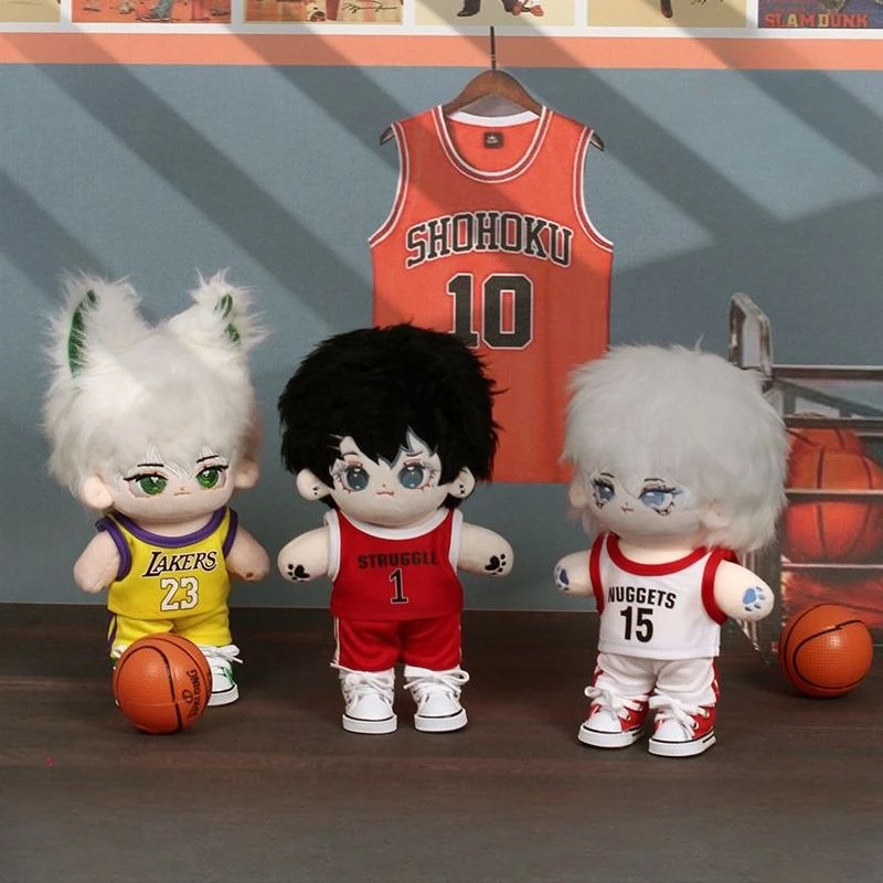 20cm cotton doll clothes basketball attribute free cotton doll clothes in stock set