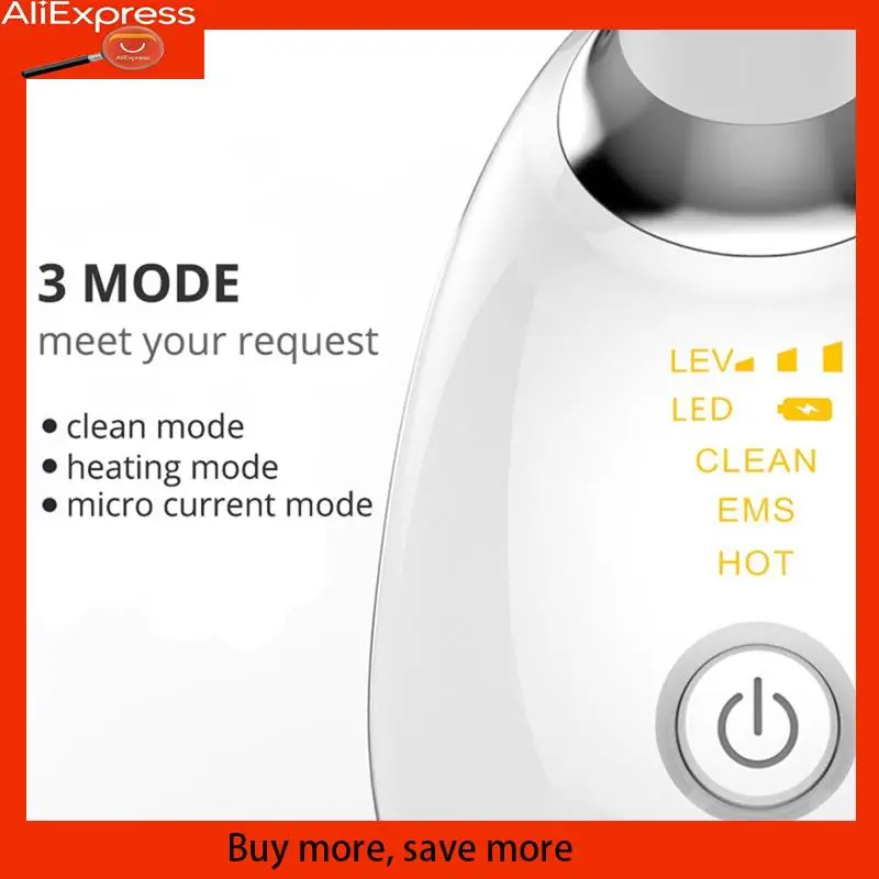 

Thermal Neck Lifting And Tighten Massager Electric Microcurrent Wrinkle Remover LED Photon Face Beauty Device For Woman