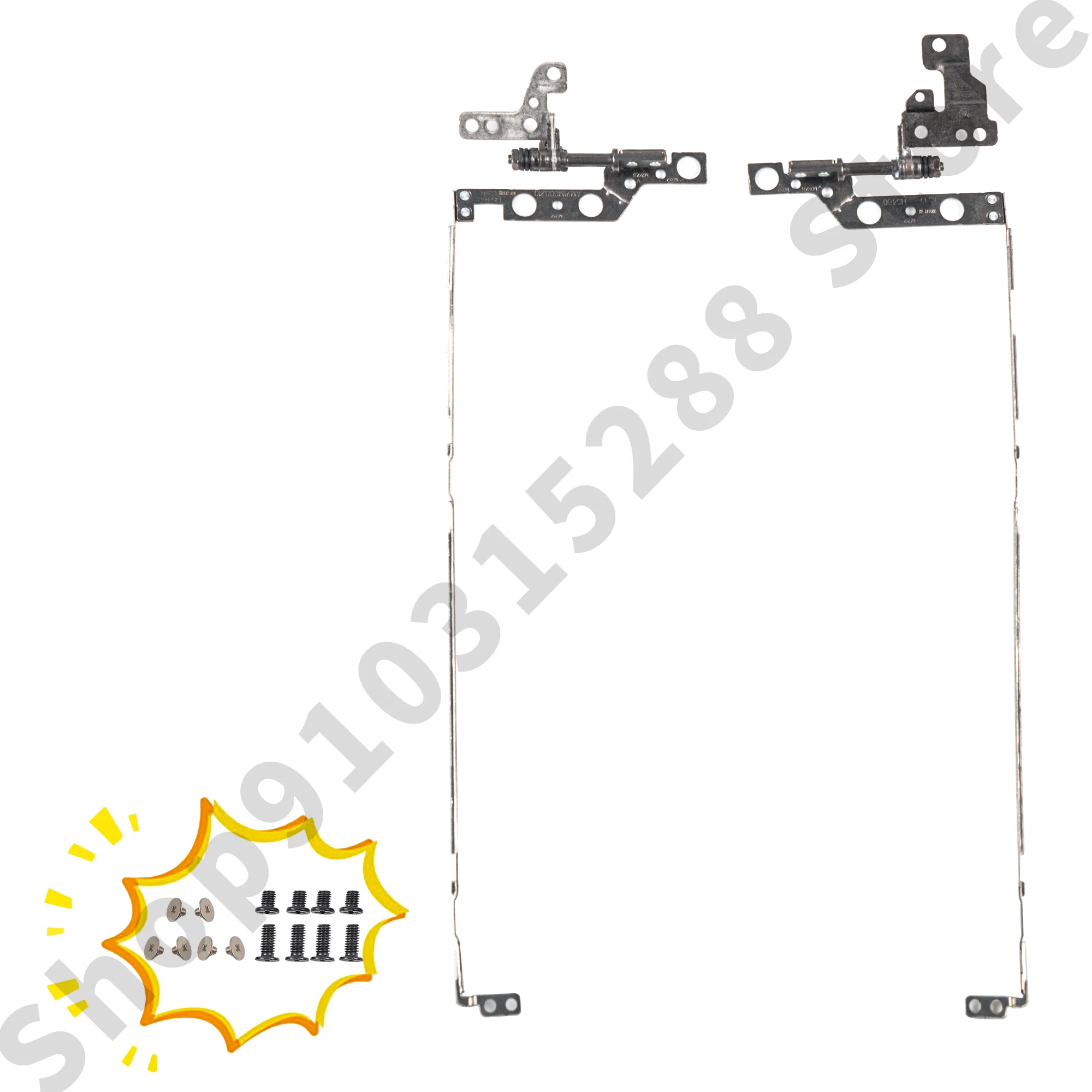 

LCD Hinges For Ideapad 3-14ITL6 3-14ALC6 2021 Left+Right A pair Parts Repair 14inch