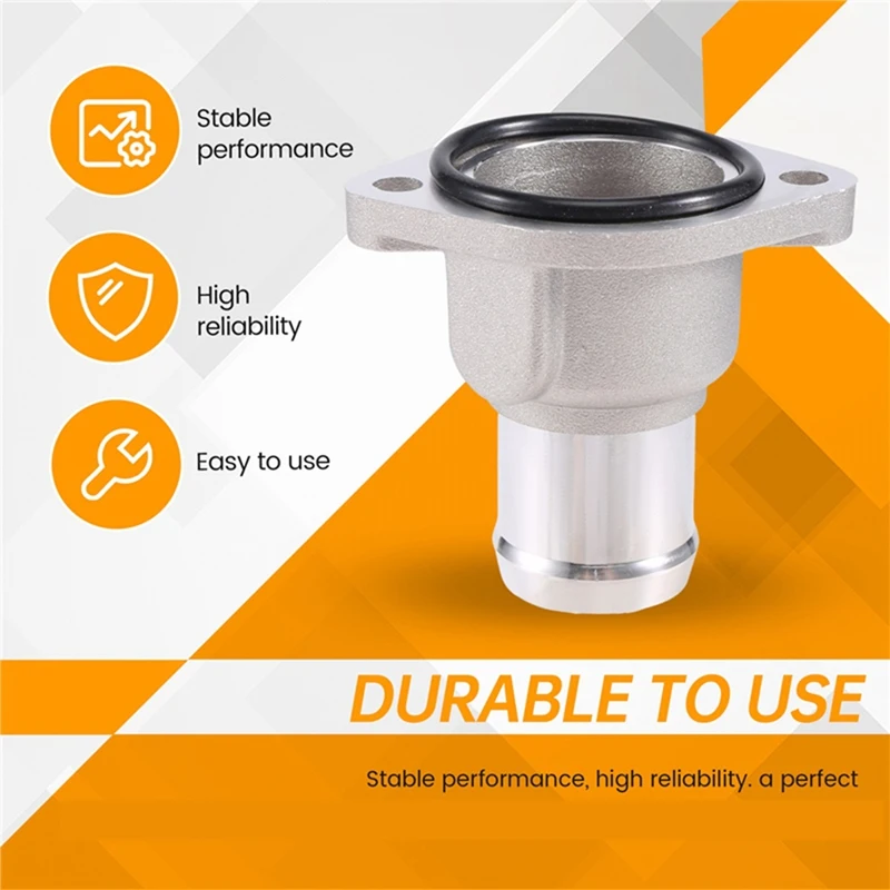 Radiator Coolant Hose Connector Flange 026121145E For VW Golf A6 Seat J Etta Santana Scirocco Passat B3 B4 Lupo Caddy