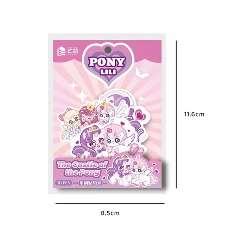 Kawaii My Little Pony Stickers Cartoon Kids DIY Gifts Sealing Label Stick Scooter Mobile Phone Waterproof Decorative Stickers