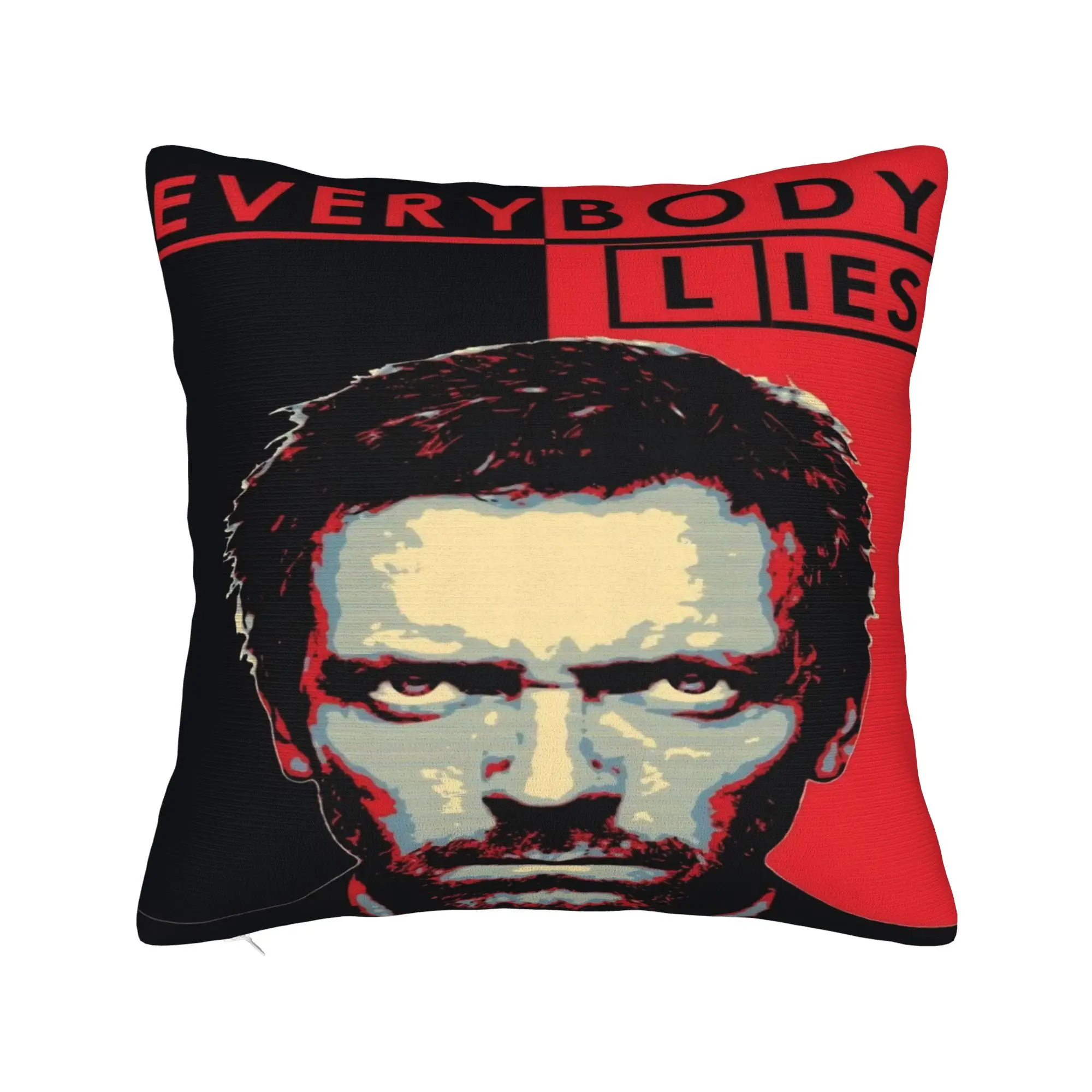 Dr House MD Pillowcases Merch Printing Cushion Cover  Throw Pillow Cover Seat Decor Square Multi-Size