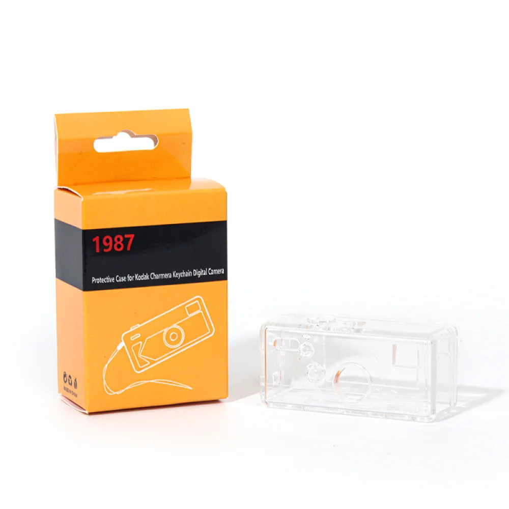 Protective Crystal For Kodak 1987 Mini CCD Camera Clear Case Shockproof Skin Portable Housing Cover Guard
