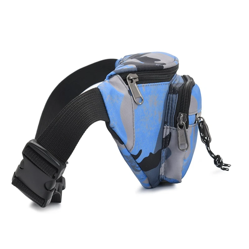 New Fashion Unisex Waist bag Multi-layer large capacity Women\'s Waist Packs Multi Functional Shoulder Bag Chest Bag For Women