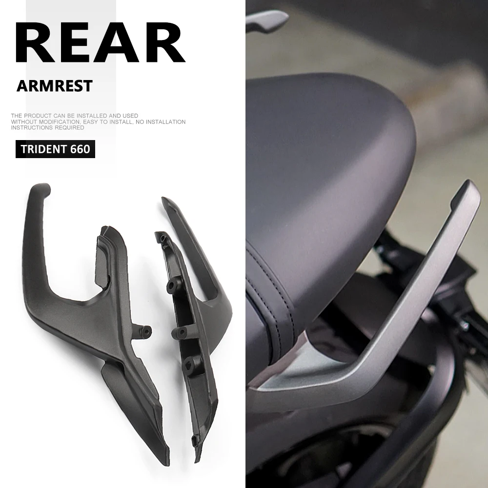 

CNC Motorcycle Passenger Rear Grab Handle Seat Hand Handle Grab Bar For TRIDENT660 Trident660 TRIDENT Trident 660 2021 2022 2023