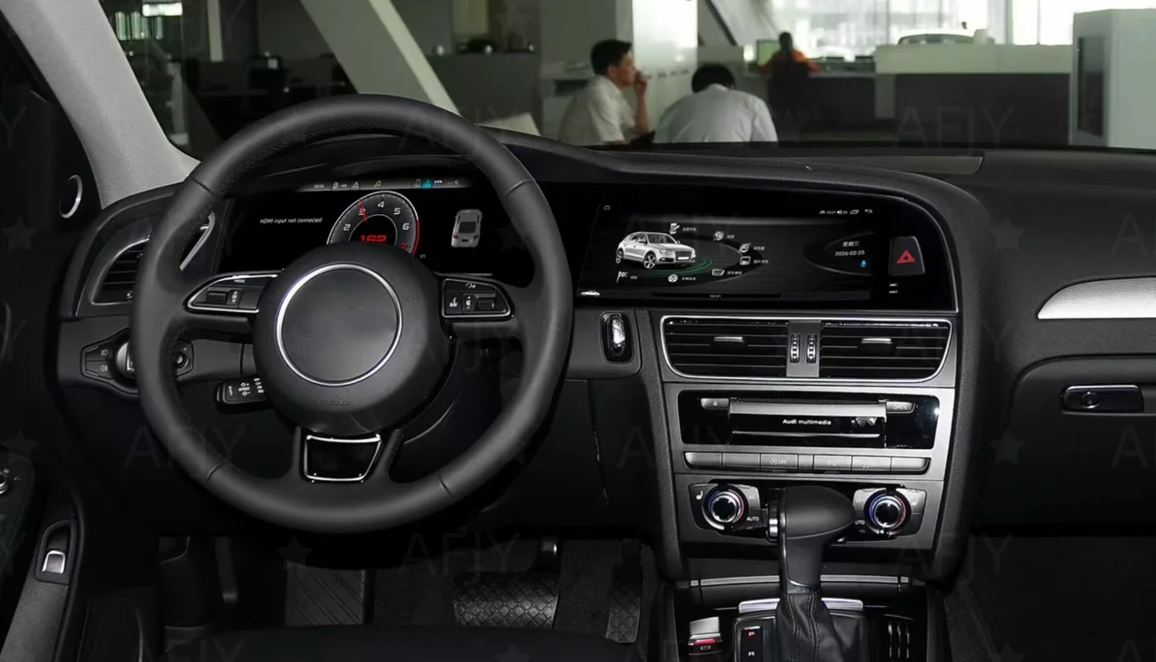 

Двухэкранный автомобильный радиоприемник для Audi A4 A4L 2009-2016 с Android Auto, CarPlay, GPS-навигацией, мультимедийным плеером и цифровым дисплеем