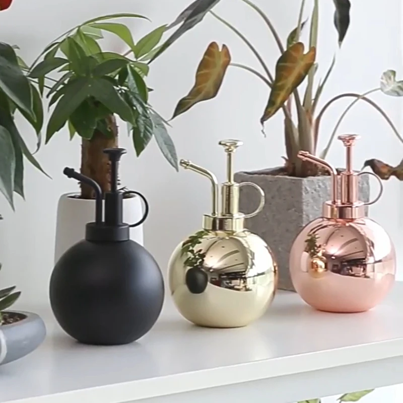 

1Pc Mister Spray Bottle 500ml Stainless Steel Watering Can Indoor Plants Gardening Tool