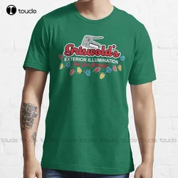 Griswold'S Exterior Illumination National Lampoons Christmas Vacation Clark Griswold T-Shirt Mens Graphic T-Shirts Xs-5Xl New