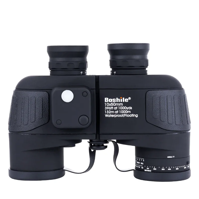 Boshile  Nitrogen Bak4 10X50 Binoculars  Telescope Potentes Beebest Binoculars with High Resolution Compass