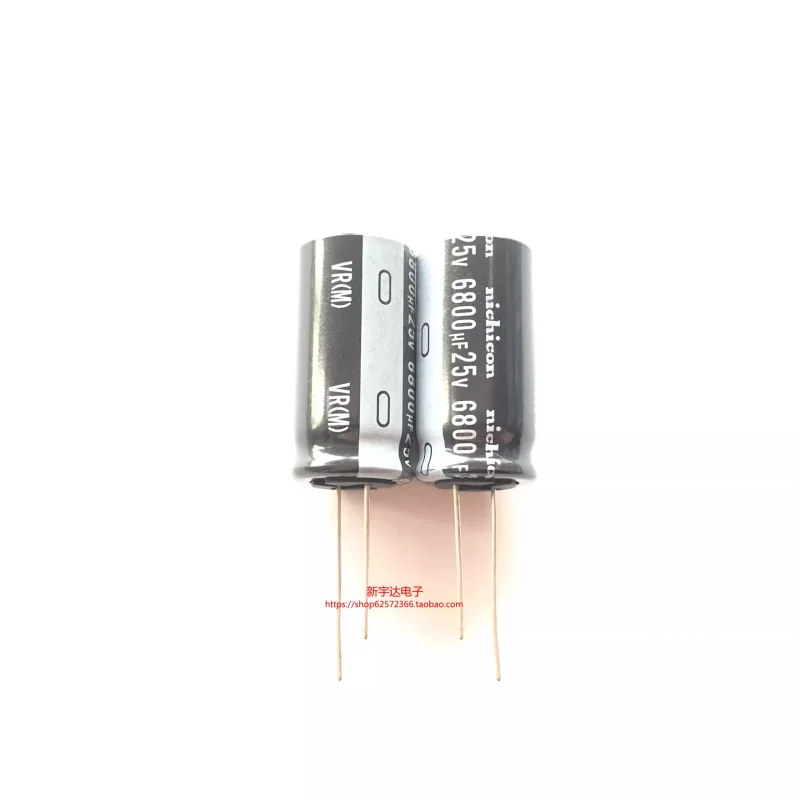 10-100PCS 6800UF25V Nichicon Japan 25V6800UF 18X35 VR series 85 degree electrolytic capacitor