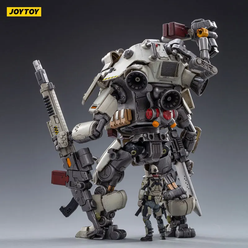 [W magazynie] JOYTOY 1/25 Action Robot nowy żelazny niszczyciel 02-taktyczny Mecha Model kolekcjonerski darmowa wysyłka