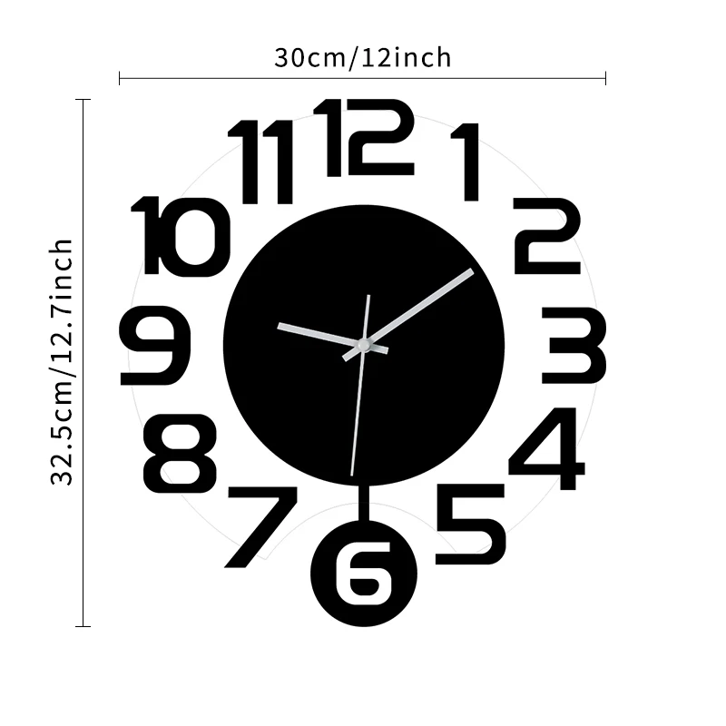 Thumbnail 3 - #76 Best Large Decorative Wall Clocks to Buy In 2026