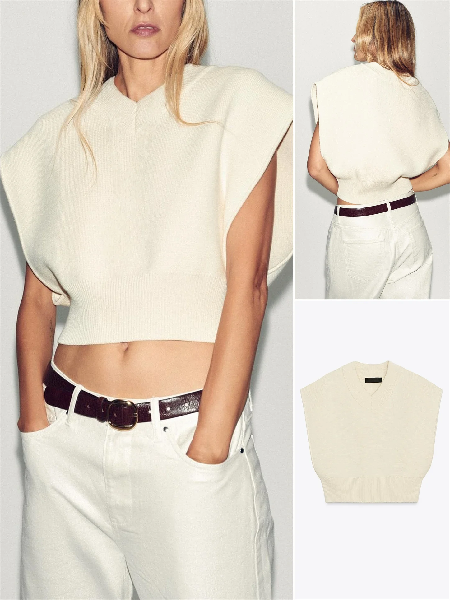 Faionable الكورية Sle المرأة محبوك سليم صالح سترة الخريف جديد وصول ort Svel V-Ne شقة إبرة سترة 553625